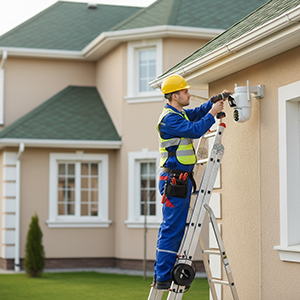 Câmera de vigilância por vídeo PNI IP792
