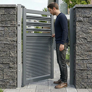 Poarta pietonala din aluminiu PNI MAB900