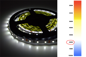 Tira de LED flexible PNI D-Light 60LED