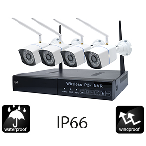 PNI House WiFi550 NVR videó megfigyelő készlet