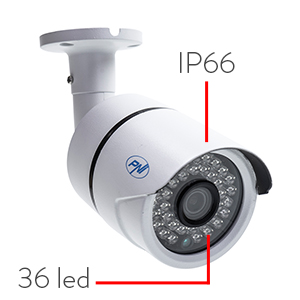 cámara de vídeo ip66