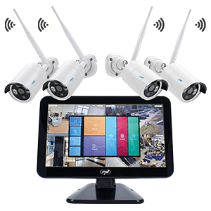 Videoövervakningssats PNI House WiFi650