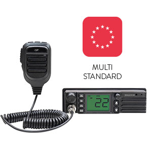Standard Radio CB portatile Ricetrasmittente PNI Escort HP 62 Multi standard 4W 12V AM FM 