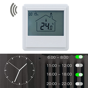 Eingebauter intelligenter Thermostat PNI SafeHome PD25 WiFi