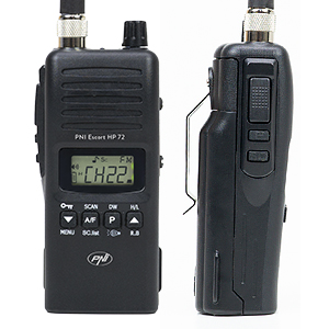 HP 72 PNI Escort Portable CB Radio Station