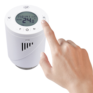 Cap termostatic inteligent PNI CT25T pentru calorifer