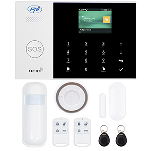 PNI SafeHouse HS600 Wifi GSM 4G vezeték nélküli riasztórendszer