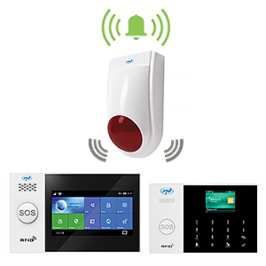Sirena de exterior wireless PNI SafeHouse HS007LR