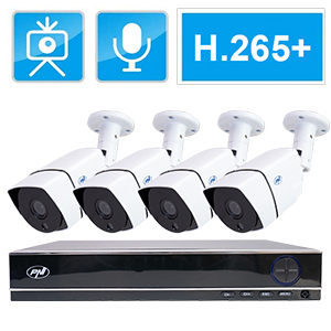 Kit, surveillance, video, PNI, PTZ, 2MP, FullHD