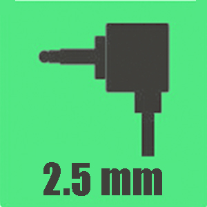 Sluchátka s akustickou trubicí, PNI, 1 pin, 2,5 mm