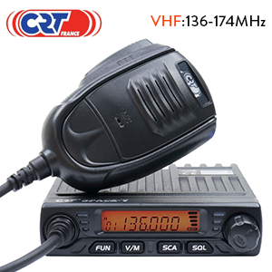 Estação de rádio VHF CRT SPACE V 136-174MHz