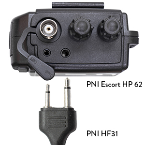 Headset mikrofonnal PNI HF31, 2 érintkezős PNI-M típusú