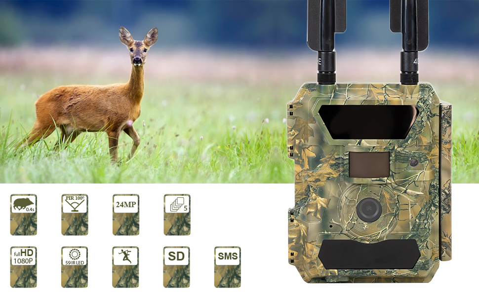 Kamera za lov PNI Hunting 400C PRO 24MP