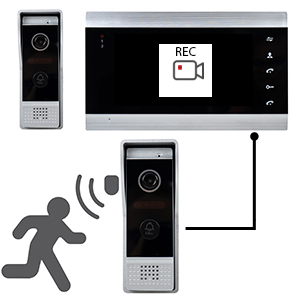 Interfon video inteligent PNI SafeHome PT720MW