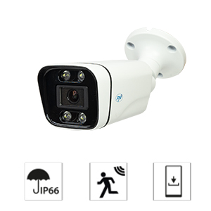 Camera supraveghere video PNI, 4K camera supraveghere, D-WDR camera securitate
, Camera exterior IP66, POE