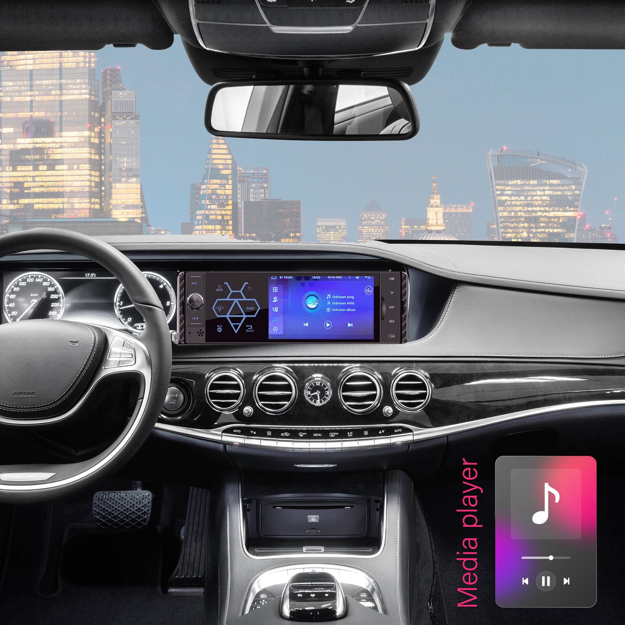 Car MP5 player PNI Clementine 9550 1DIN