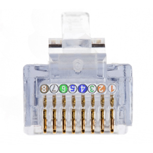 PNI RJ45 plug for Cat5 3 cable