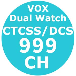 Stație radio portabilă VHF/UHF, dualband, Funcție VOX hands-free, Stație radio compactă și robustă, Stație radio pentru situații de urgență