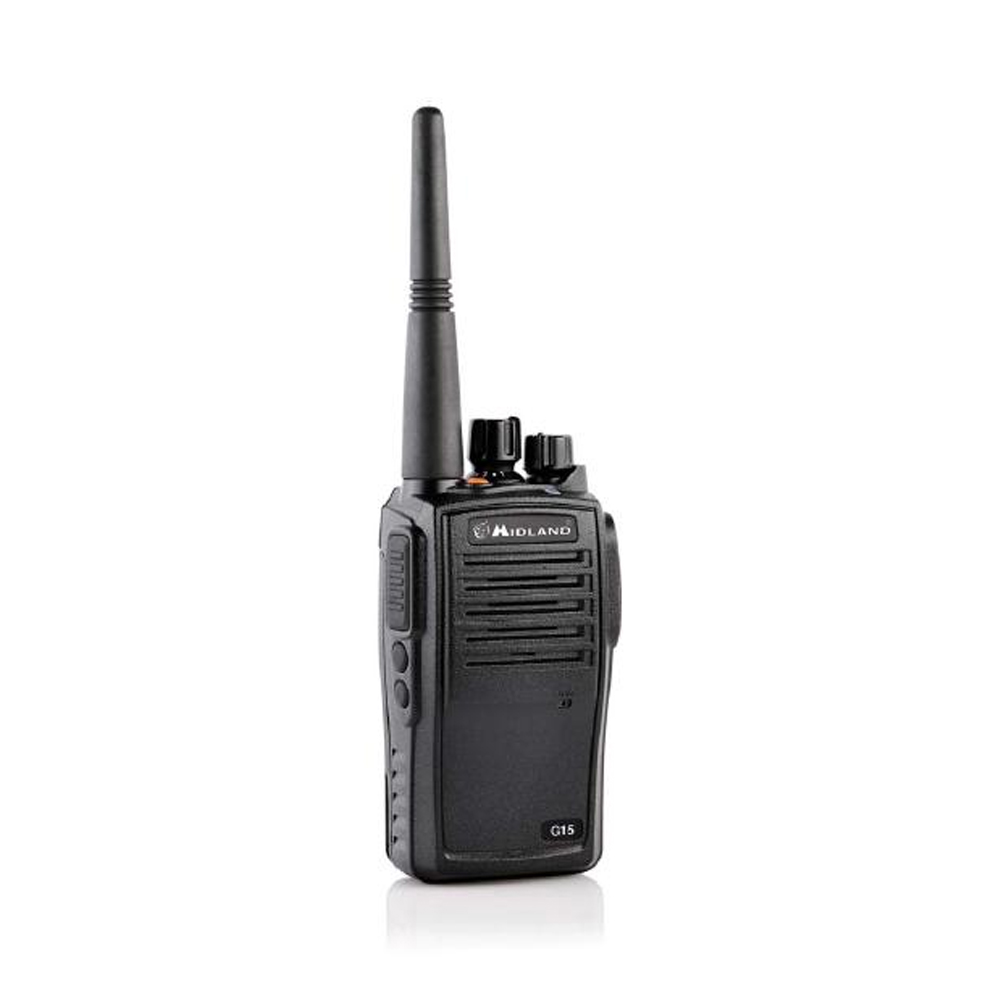 Statie radio PMR portabila Midland G15 waterproof IP67 Cod C1127