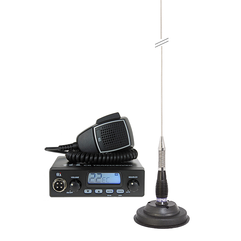 Kit Statie radio CB TTi TCB-550 + Antena PNI ML100 pni.ro imagine noua 2022