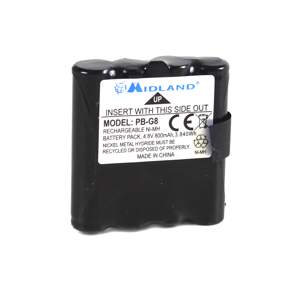 Acumulator Midland PB-G8 Ni-Mh 800mAh pentru Statii M24/M48/M99/G6/G8 Cod C881