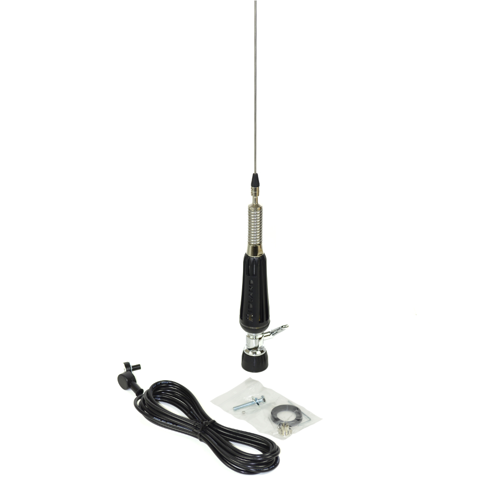 Antena CB Midland LUX 1000-S cu cablu si montura fixa, lungime 1200mm Cod C1258