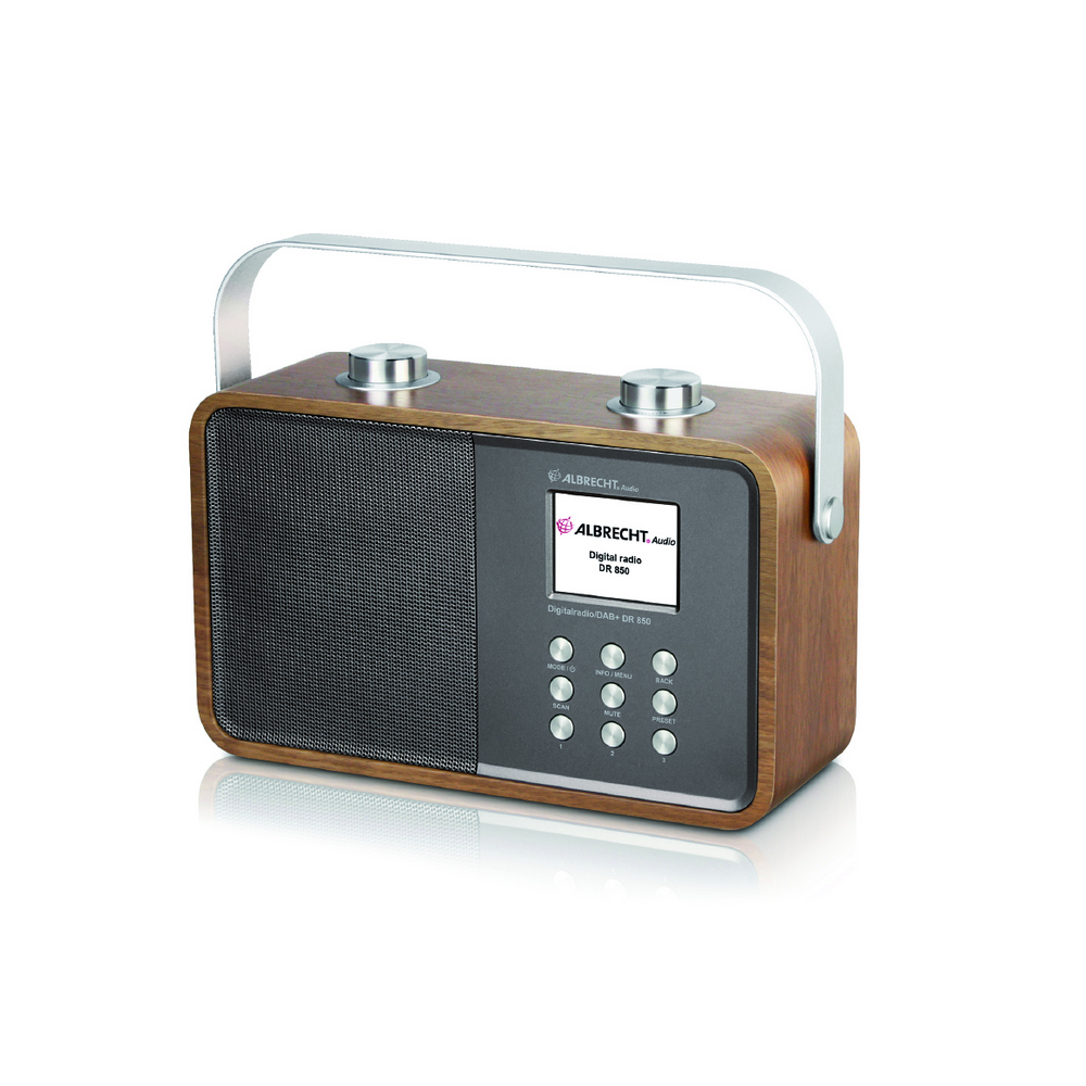 Radio digital DAB si FM Albrecht DR 850 cu Bluetooth si display color 2.4 inch image