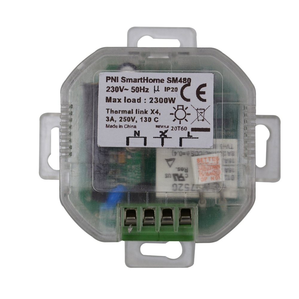 Receptor inteligent PNI SmartHome SM480 pentru control lumini prin internet image1