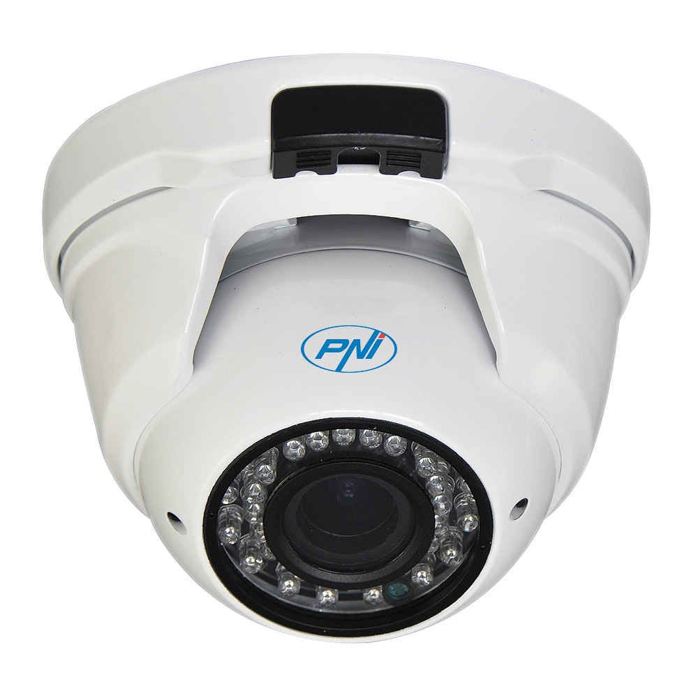 Camera supraveghere video PNI House IP2DOME 1080P cu IP varifocala 2.8 – 12 mm dome interior si exterior PNI imagine noua 2022