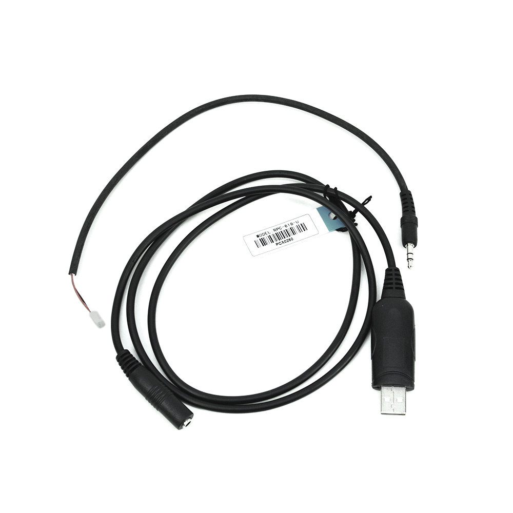 Programming cable for CRT 6900 and CRT 7900 stations, 100cm long