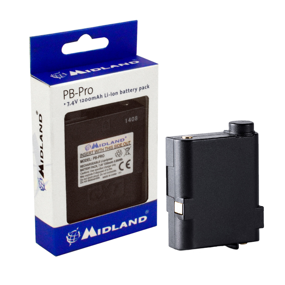 Acumulator Midland PB-PRO G7 Li-Ion1200 mAh dedicat pentru Midland G7 PRO Cod C1148 image4