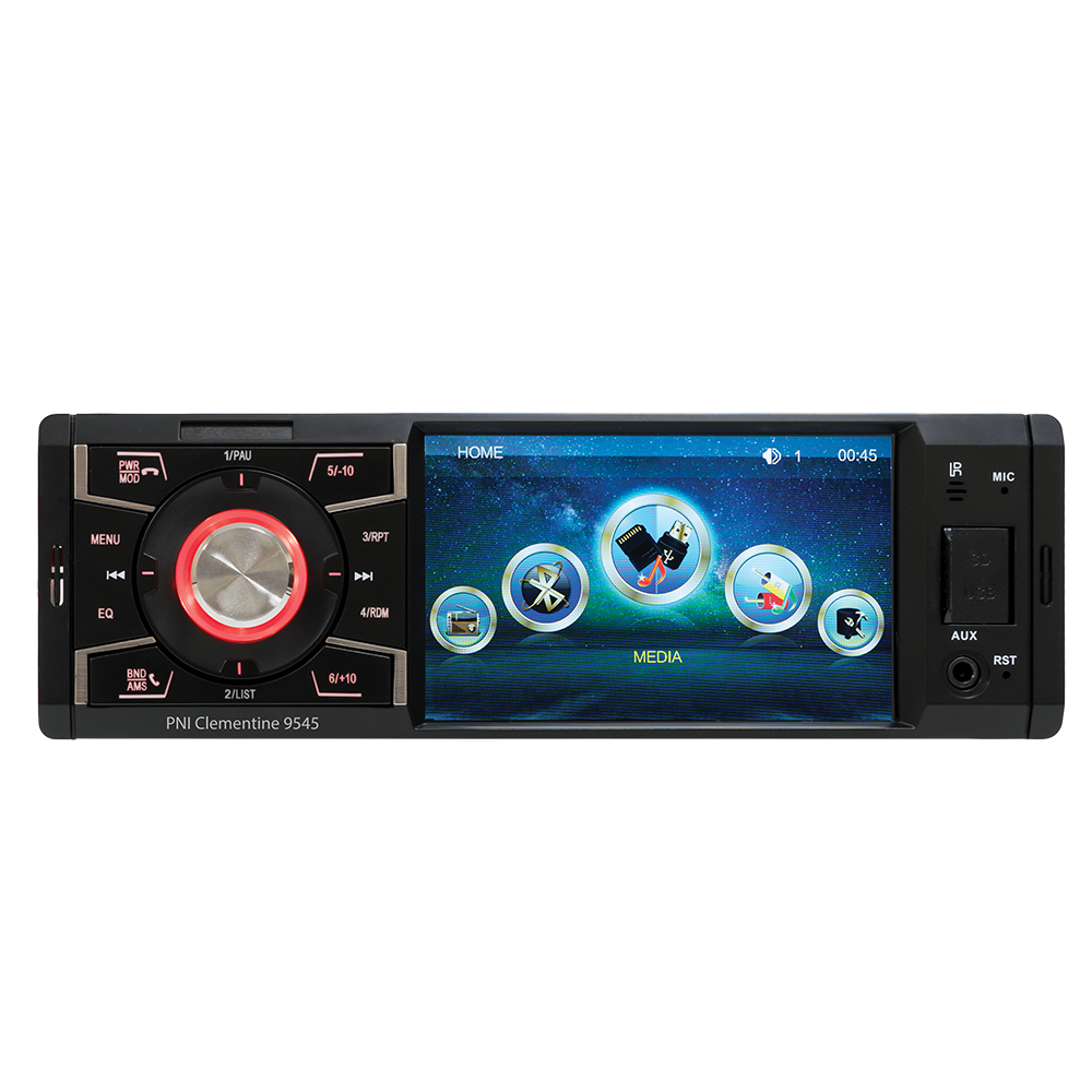 MP5 player auto PNI Clementine 9545 1DIN display 4 inch, 50Wx4, Bluetooth, radio FM, SD si USB, 2 RCA video IN/OUT image3