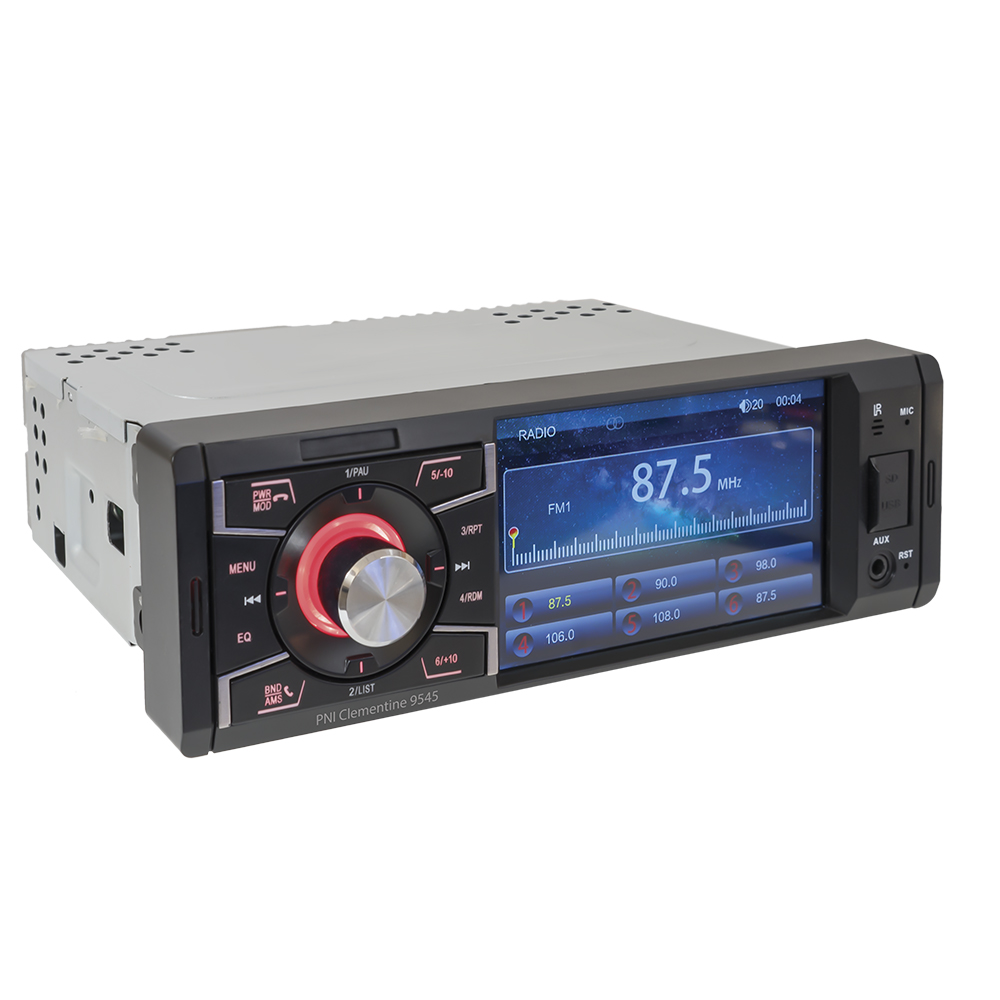 MP5 player auto PNI Clementine 9545 1DIN display 4 inch, 50Wx4, Bluetooth, radio FM, SD si USB, 2 RCA video IN/OUT image5