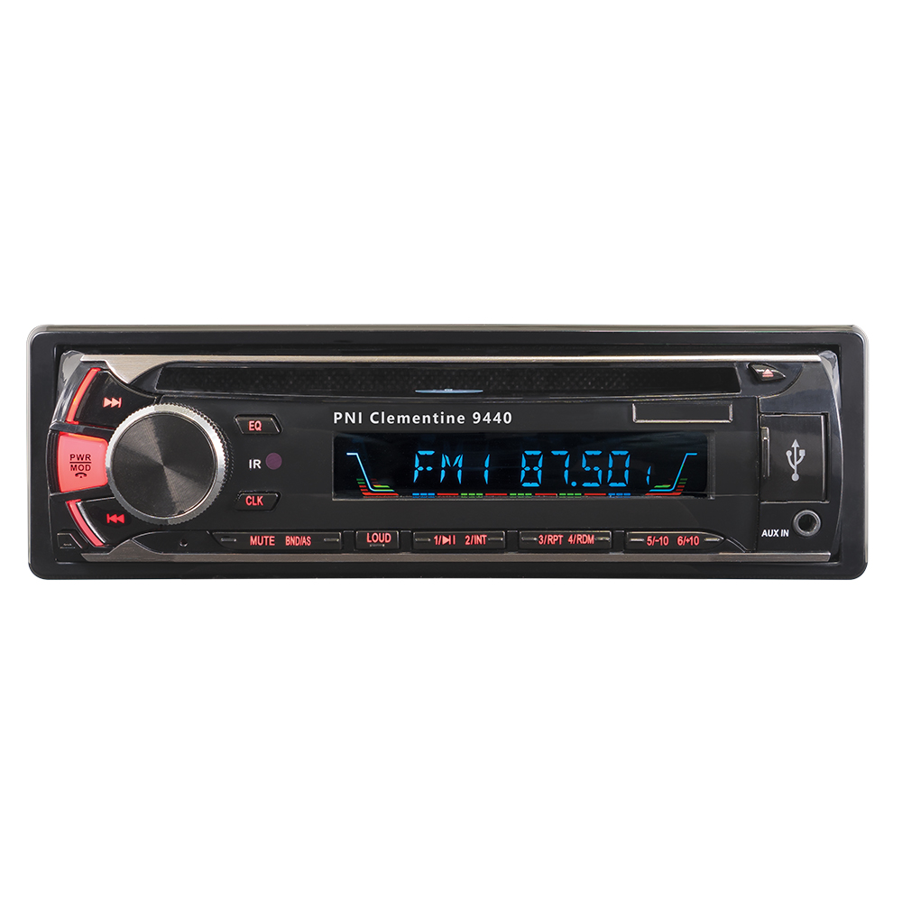 Radio DVD auto PNI Clementine 9440 1 DIN radio FM, SD, USB, iesire video si Bluetooth PNI imagine noua 2022