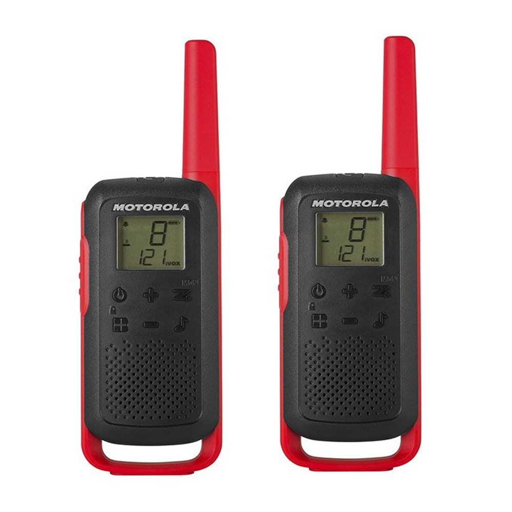 Statie radio PMR portabila Motorola TALKABOUT T62 RED set cu 2 buc Motorola imagine noua 2022