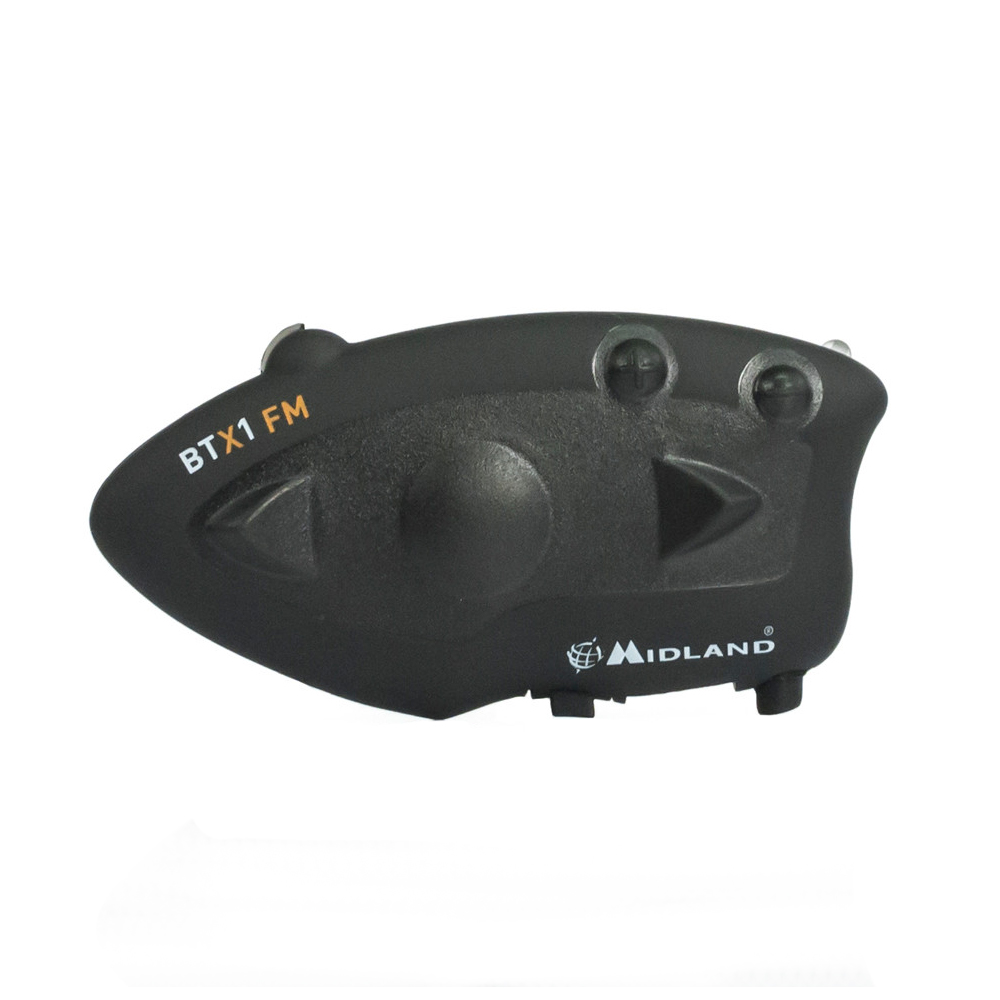 Sistem comunicare moto Midland BTX1 FM Plus cu difuzoare Hi-Fi Cod C1142.04 single pack