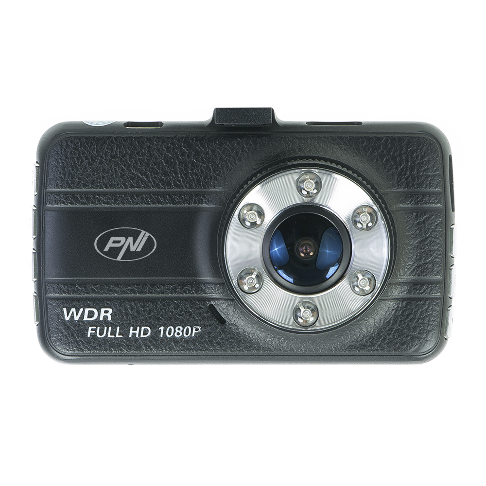 Camera auto DVR PNI Voyager S1250 Full HD 1080p cu display 3 inch si Card de 16Gb inclus PNI imagine noua 2022