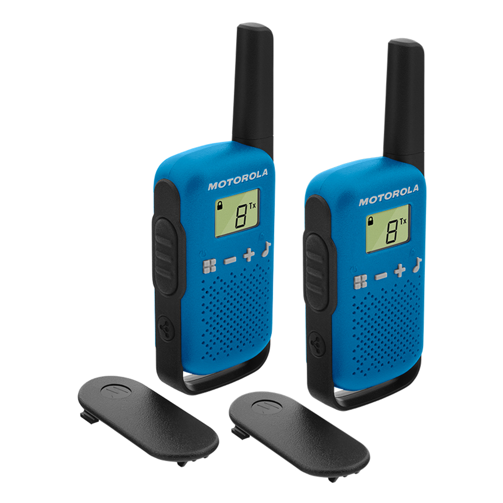 Statie radio PMR portabila Motorola TALKABOUT T42 BLUE set cu 2 buc