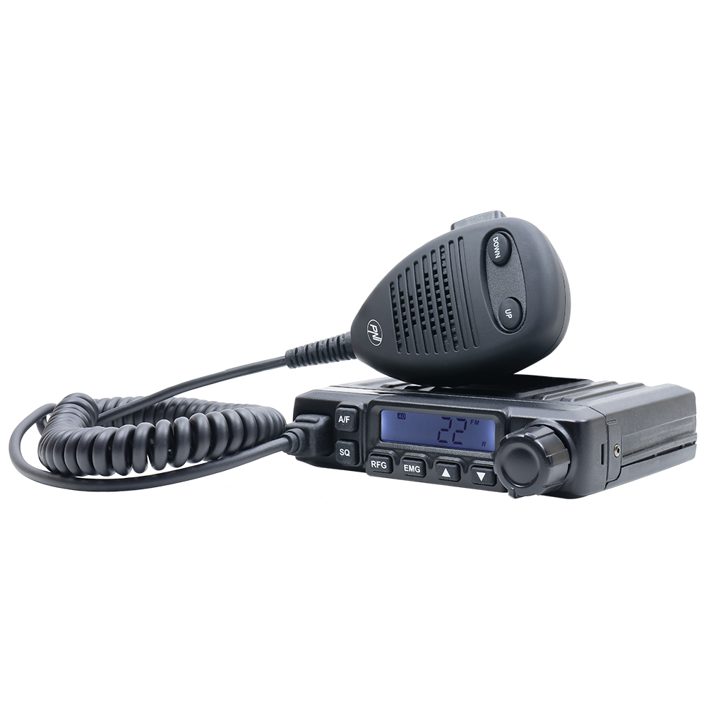 Statie radio CB PNI Escort HP 6500, multistandard, 4W, AM-FM, 12V, ASQ, RF Gain, mufa de bricheta inclusa AM/FM comutati doar in banda EU image
