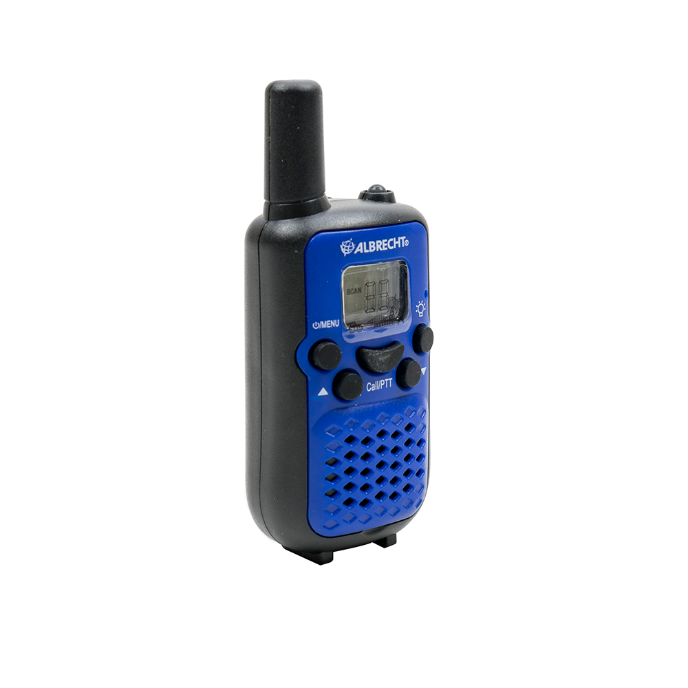 Statie radio PMR portabila Albrecht Tectalk Easy2 Blue set cu 2bc Cod 29641