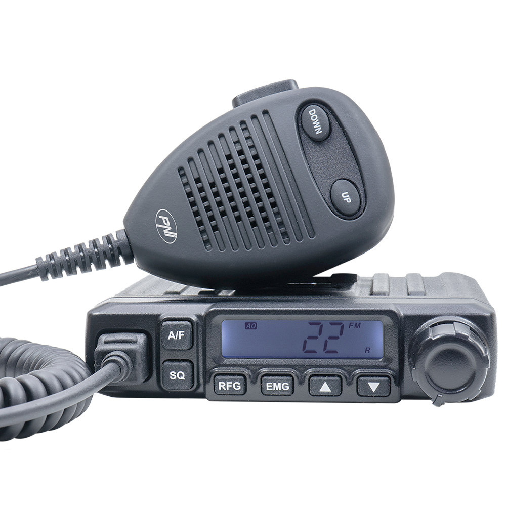 Statie radio CB PNI Escort HP 6500, multistandard, 4W, AM-FM, 12V, ASQ, RF Gain, mufa de bricheta inclusa AM/FM comutati doar in banda EU - 6 | YEO