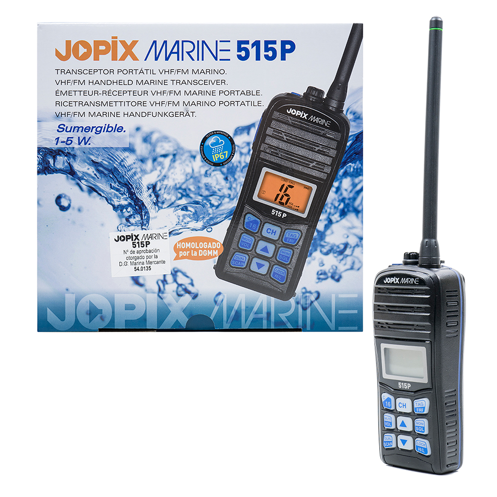 Statie radio maritima portabila JOPIX MARINE 515P Dual-Tri Watch 1200mAh Li-Ion IP67 - 9 | YEO