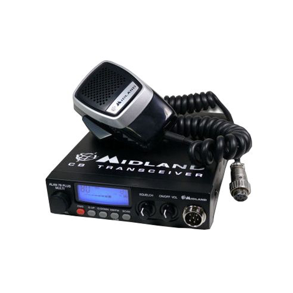 Pachet statie radio CB Midland Alan 78 Plus Multi B + Antena PNI ML100 cu magnet - 1 | YEO