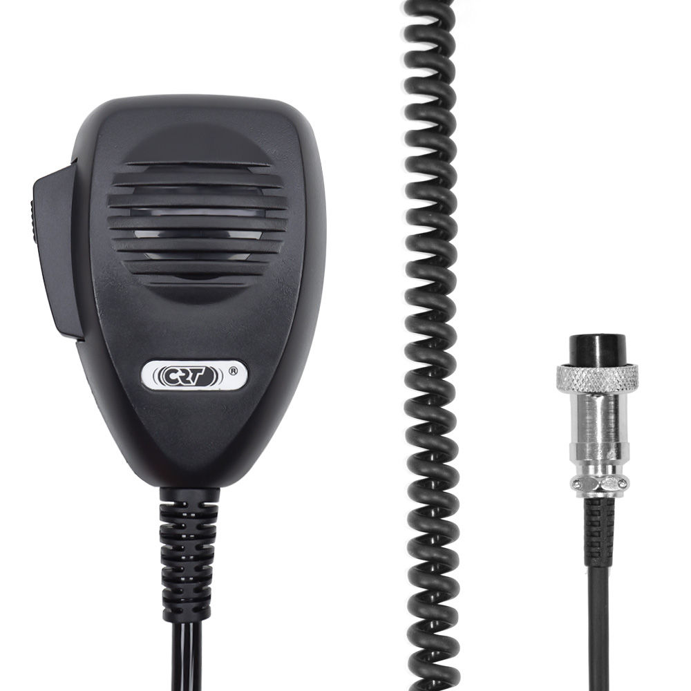 Microfon CRT S 518, cu 4 pini, compatibil cu statia radio CB CRT S Mini