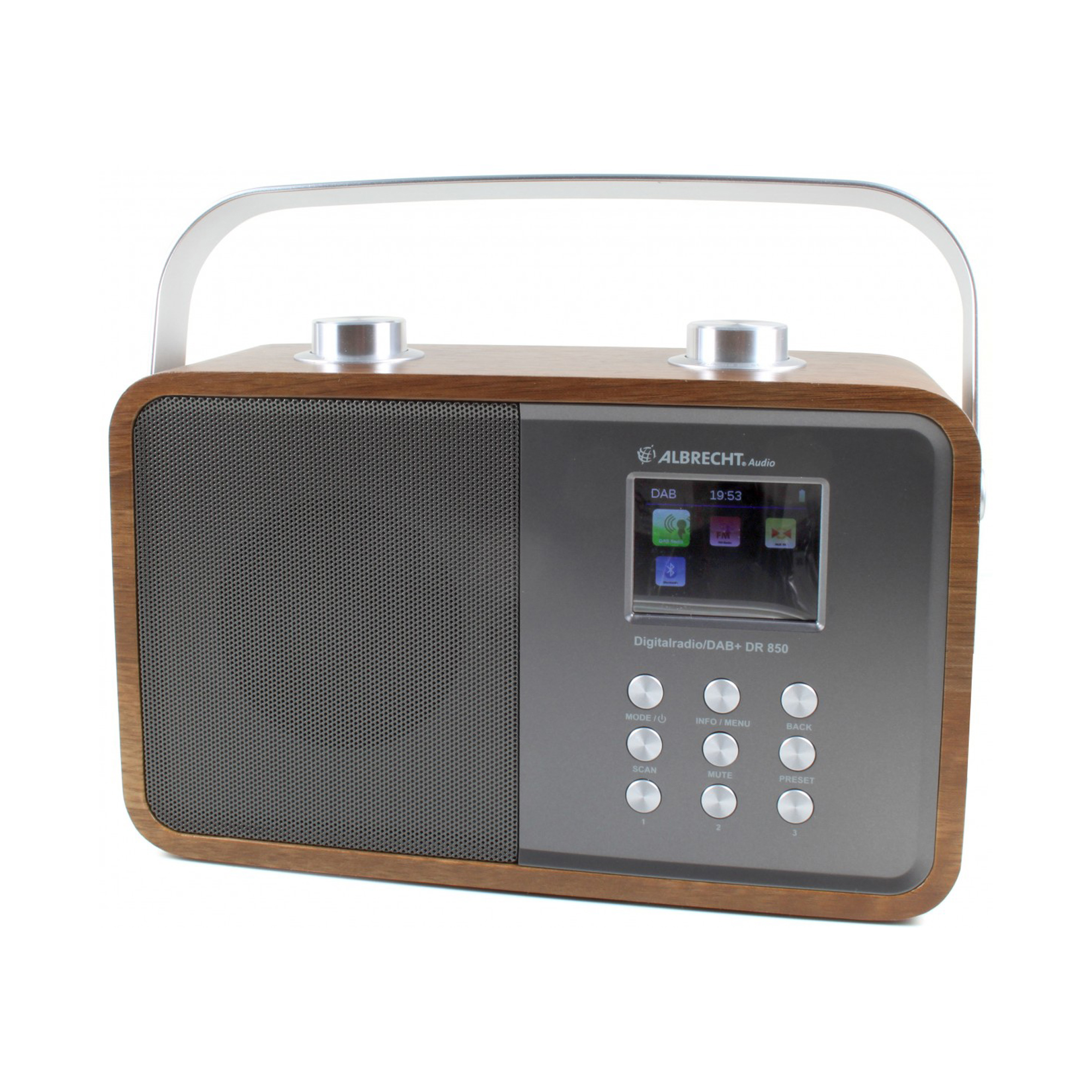 Radio digital DAB si FM Albrecht DR 850 cu Bluetooth si display color 2.4 inch image5
