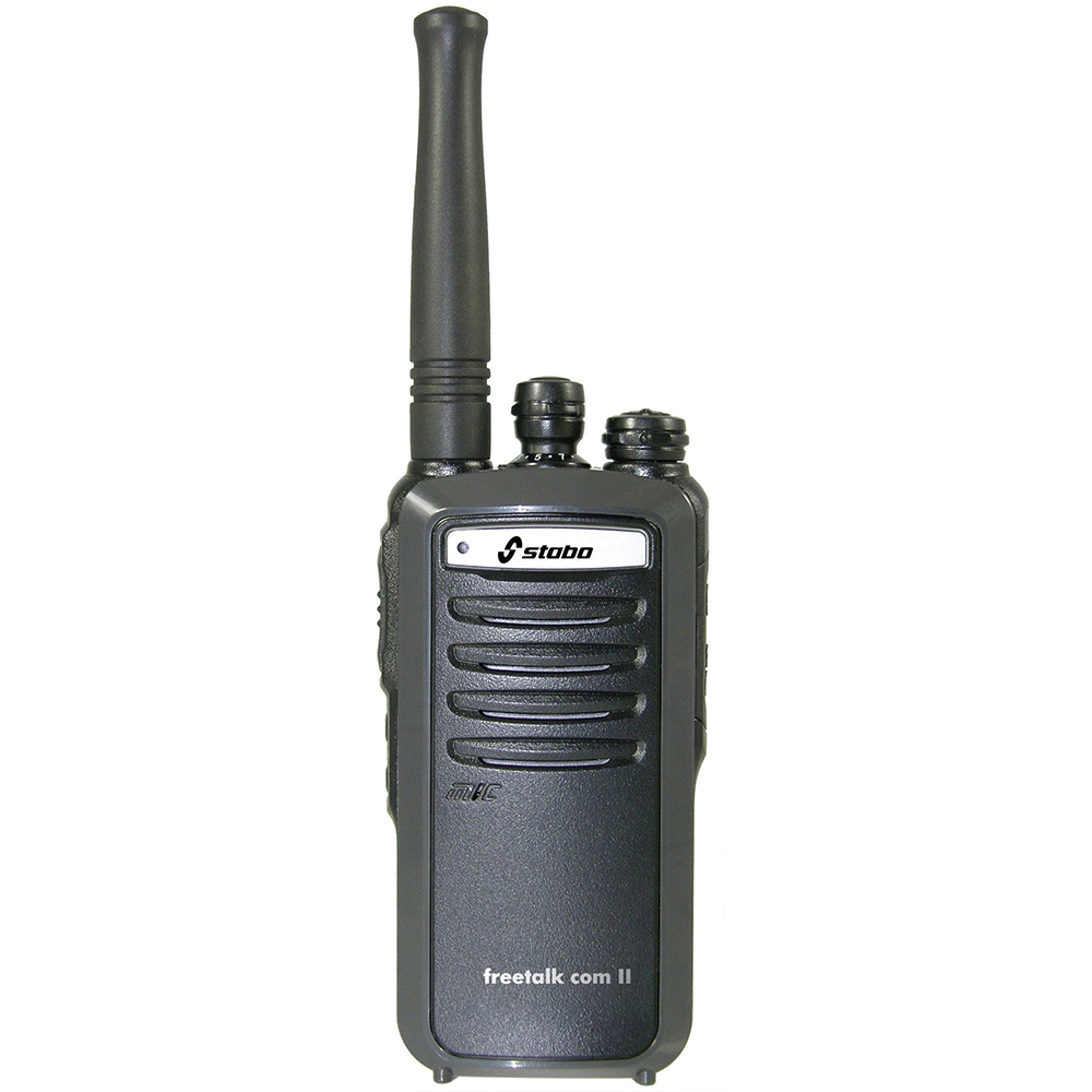 Statie radio PMR portabila Stabo Freetalk Com II, 16 canale, CTCSS, DCS, Squelch, set 2 bucati 20261