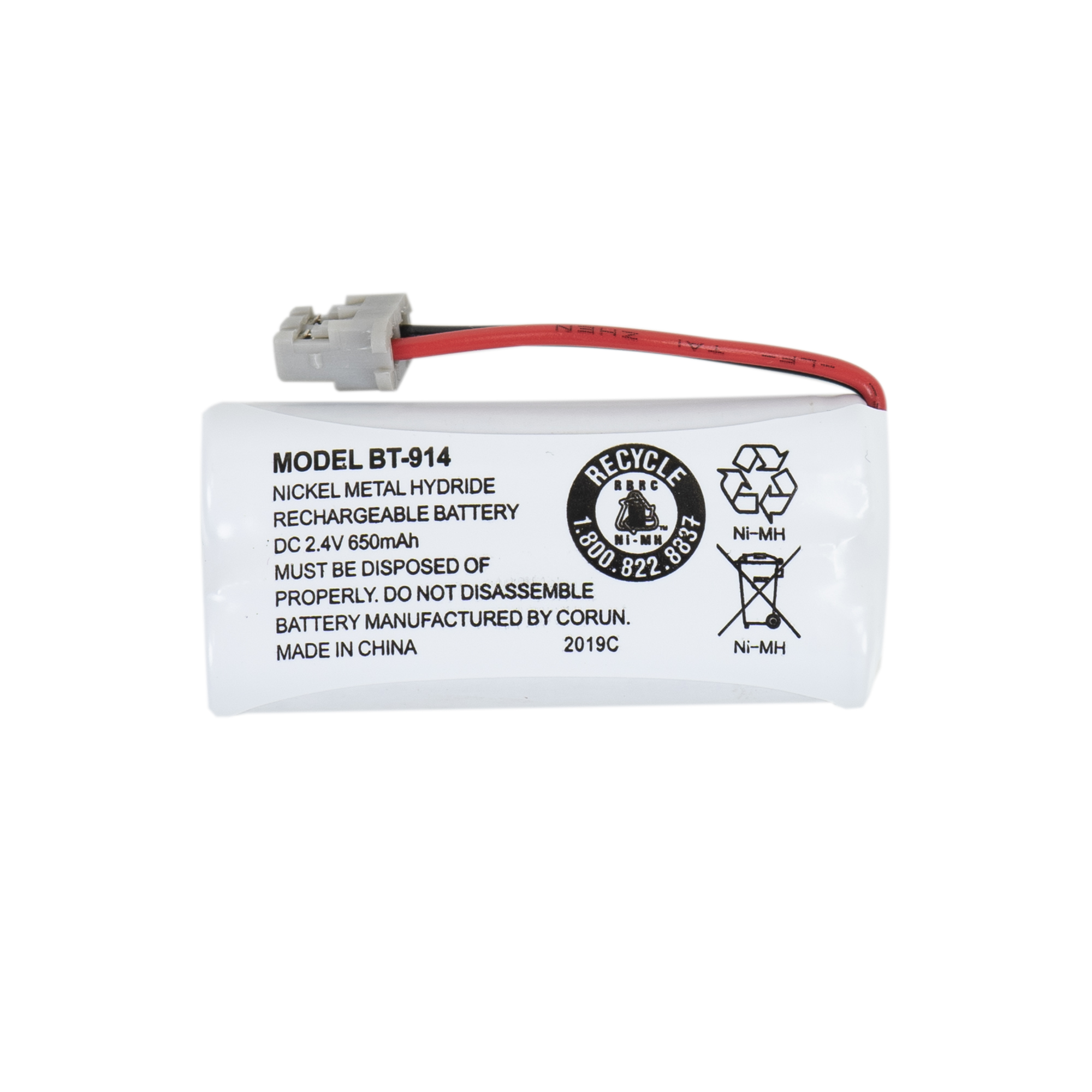 Acumulator de schimb Ni-Mh 2.4V 650 mAh pentru Microfon President Liberty