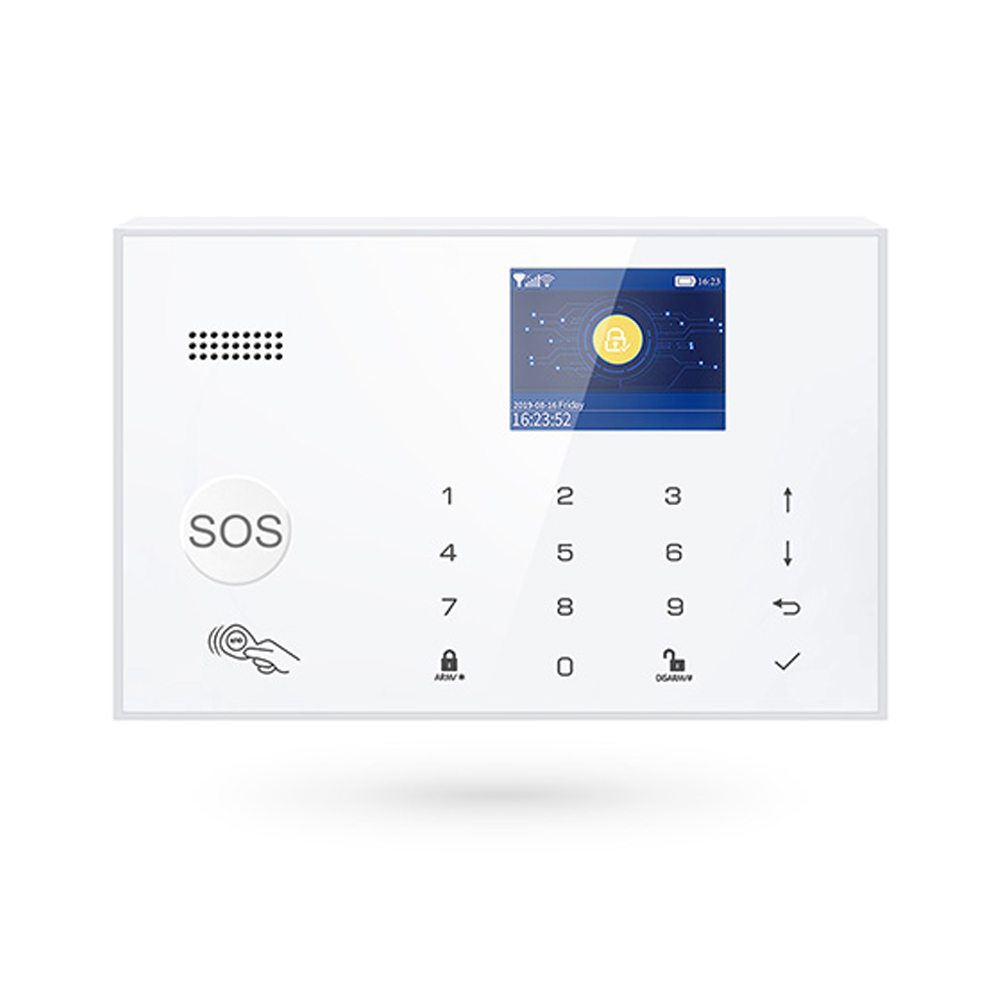 Sistem de alarma wireless PNI SafeHome PT700 WiFi GSM 4G cu monitorizare si alerta prin Internet, SMS, apel vocal, aplicatie mobil Tuya Smart, integrare in scenarii si automatizari smart cu alte produ