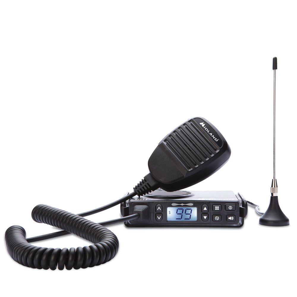 Statie radio PMR mobila Midland GB1-R cu antena magnetica inclusa image0