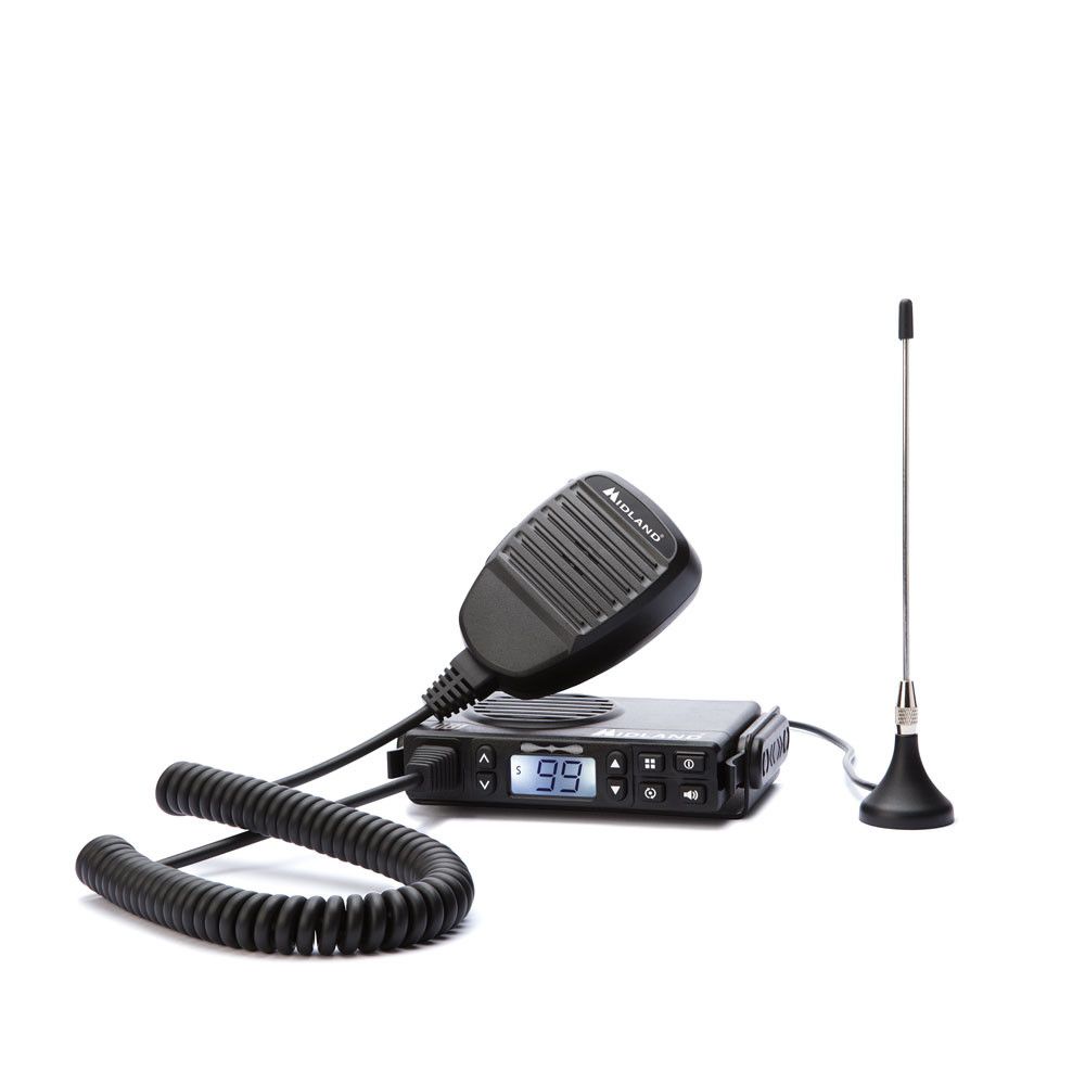 Statie radio PMR mobila Midland GB1-R cu antena magnetica inclusa image1